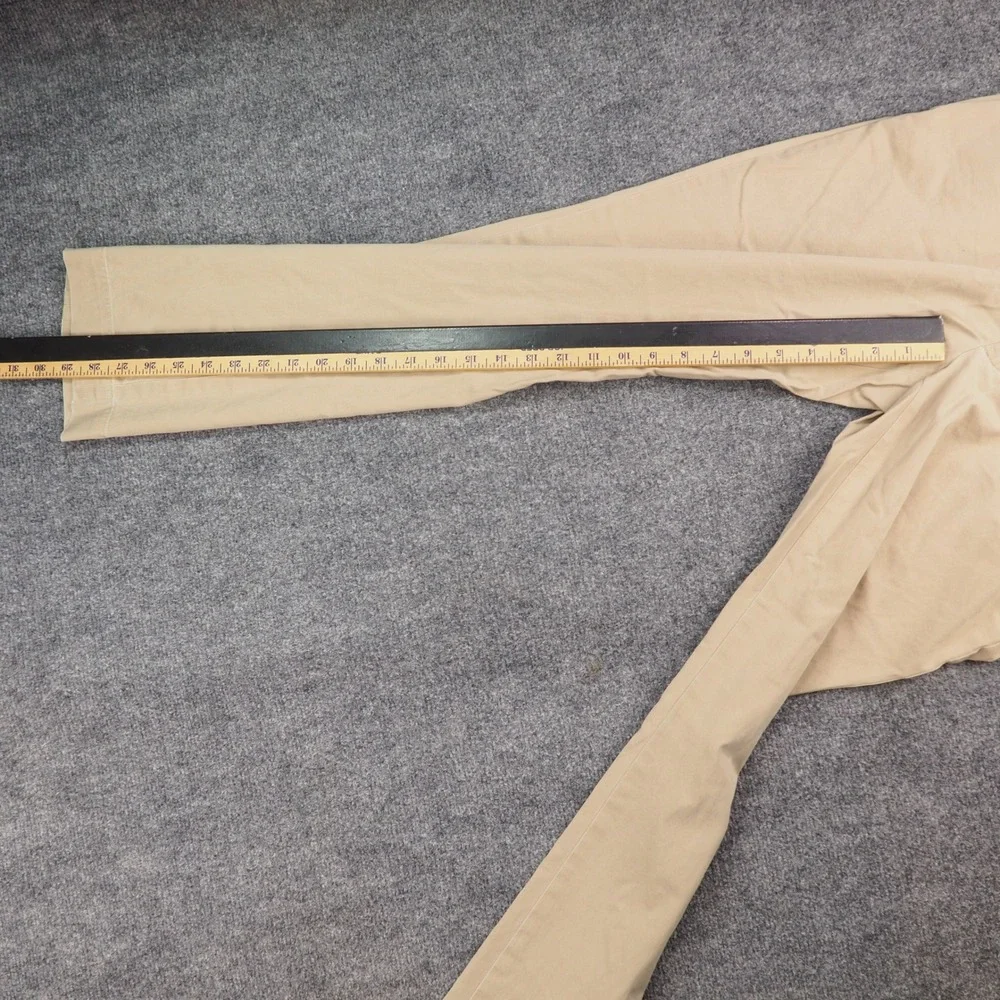 Polo Ralph Lauren Chino Pants Mens 34x30 Tan Stretch Slim Fit Preppy Casual